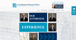 Desktop Screenshot of cbpw-law.com